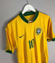 Load image into Gallery viewer, Retro Brazil Home Soccer Football Jersey World Cup 2006 Men Adult RONALDINHO #10