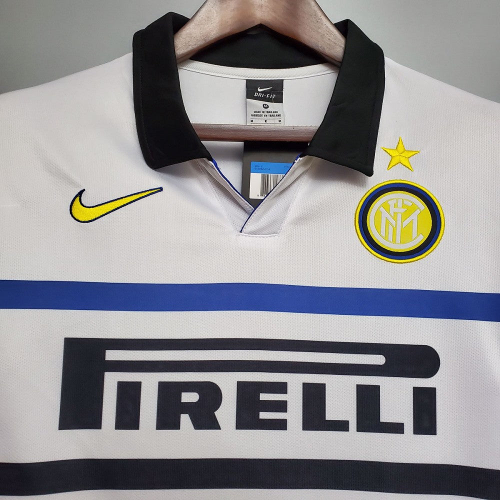 finekeys Retro Inter Milan Home Soccer Jersey 1998/1999 Men Adult Ronaldo #9 M / Ronaldo #9