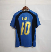 Load image into Gallery viewer, Retro Italy Home Soccer Jersey World Cup 2006 Men Adult TOTTI #10