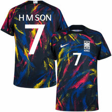 Load image into Gallery viewer, New South Korea Away Soccer Jersey World Cup 2022 Men Adult H M SON #7