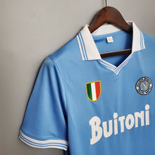 Load image into Gallery viewer, Retro Napoli Home Soccer Jersey 1986/1987 Men Adult Fan Version