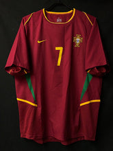 Load image into Gallery viewer, Retro Portugal Home Soccer Football Jersey World Cup 2002 Men Adult FIGO #7