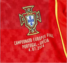 Load image into Gallery viewer, Retro Portugal Home Soccer Football Jersey Final EURO 2004 Men Adult C.RONALDO #17