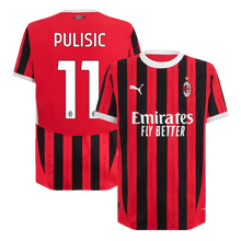 Load image into Gallery viewer, AC Milan Home Soccer Football Jersey 2024/2025 Men Adult PULISIC #11
