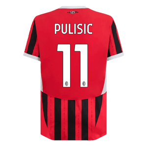 AC Milan Home Soccer Football Jersey 2024/2025 Men Adult PULISIC #11