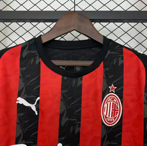New AC Milan Home Soccer Jersey 2025/2026 Men Adult Fan Version