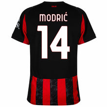 Load image into Gallery viewer, New AC Milan Home Soccer Jersey 2025/2026 Men Adult PULISIC #11 MODRIC #14
