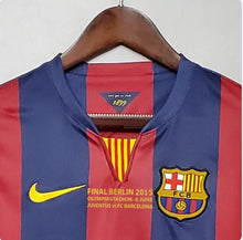 Load image into Gallery viewer, Retro Barcelona Home Soccer Jersey Final UCL 2014-2015 Men Adult MESSI #10 A.INIESTA #8 NEYMAR JR #11
