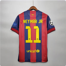 Load image into Gallery viewer, Retro Barcelona Home Soccer Jersey Final UCL 2014-2015 Men Adult MESSI #10 A.INIESTA #8 NEYMAR JR #11
