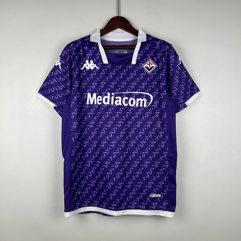 New Season Fiorentina Home Soccer Jersey 2023/2024 Men Adult Fan Version