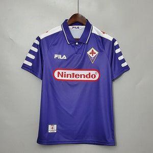 Retro Fiorentina Home Soccer Football Jersey 1998/1999 Men Adult BATISTUTA #9