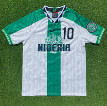 Load image into Gallery viewer, Retro Nigeria Away Soccer Jersey 1996 Men Adult OKOCHA #10
