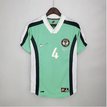 Load image into Gallery viewer, Retro Nigeria Home Soccer Jersey 1998 Men Adult KANU #4 OKOCHA #10
