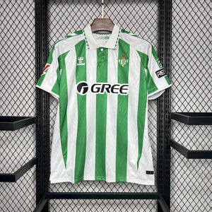 New Real Betis Home Soccer Football Jersey 2024/2025 Men Adult Fan Version