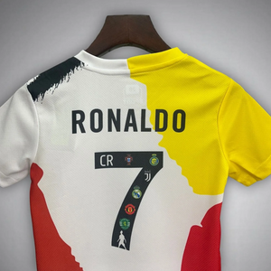 New Cristiano Ronaldo Tribute Commemorative Edition Kids Jersey 2025/2026 Men Adult