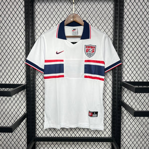 Retro USA Home Soccer Football Jersey 1995 Men Adult