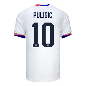 New USA USNMT Home Jersey 2024 Men Adult PULISIC #10