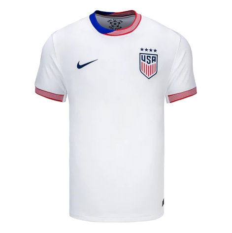 USA USNMT Home Soccer Football Jersey 2024 Men Adult Fan Version