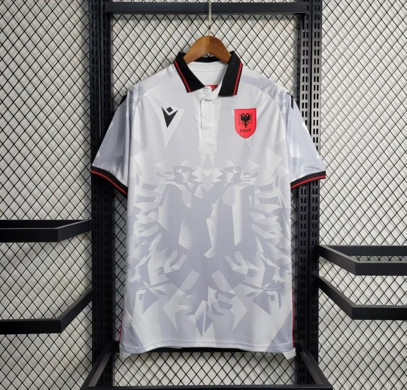 New Albania Away Soccer Jersey 2023/2024 Men Adult Fan Version