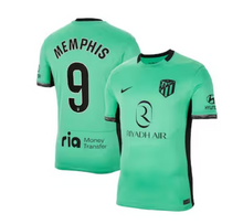 Load image into Gallery viewer, Atletico Madrid Third Soccer Jersey 2023/2024 Men Adult GRIEZMANN #7 MEMPHIS #9 MORATA #19
