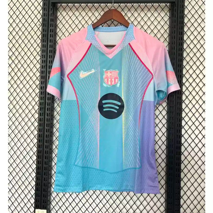 New Barcelona Special Edition Blue Soccer Jersey 2025/2026 Men Adult