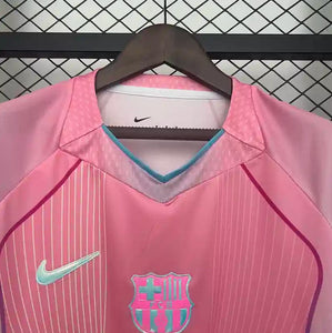 New Barcelona Special Edition Pink Soccer Jersey 2025/2026 Men Adult