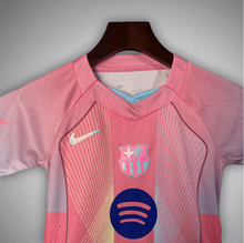 Load image into Gallery viewer, New Barcelona &quot;Aurora&quot; Pink Kids Soccer Jersey 2025/2026 Men Adult
