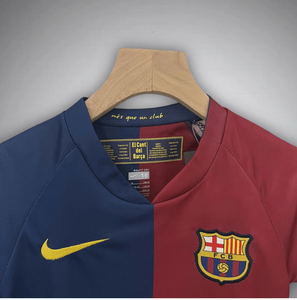 Retro Barcelona Home Kids Soccer Jersey 2009/2010 Men Adult