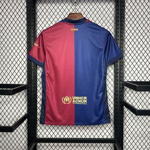 New Barcelona Home Soccer Football Jersey 2024/2025 Men Adult Fan Version