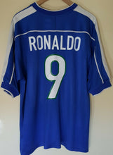 Load image into Gallery viewer, Retro Brazil Away Soccer Football Jersey World Cup 1998 Men Adult RONALDO #9
