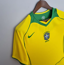 Load image into Gallery viewer, Retro Brazil Home Soccer Football Jersey 2004 Men Adult
