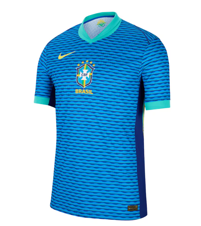 New Brazil Away Soccer Jersey 2024 Men Adult Fan Version