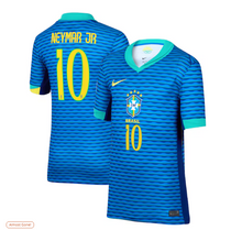 Load image into Gallery viewer, New Brazil Away Soccer Jersey 2024 Men Adult Fan Version NEYMAR JR #10 VINI JR #20
