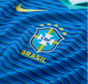 Brazil Away Soccer Jersey 2024 Men Adult Fan Version