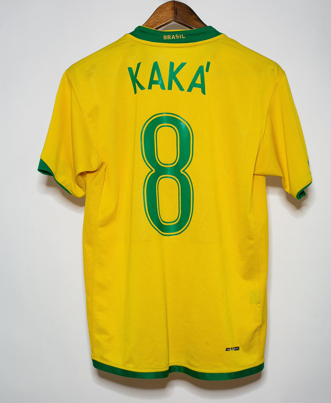 Retro Brazil Home Soccer Football Jersey World Cup 2006 Men Adult KAKA #8