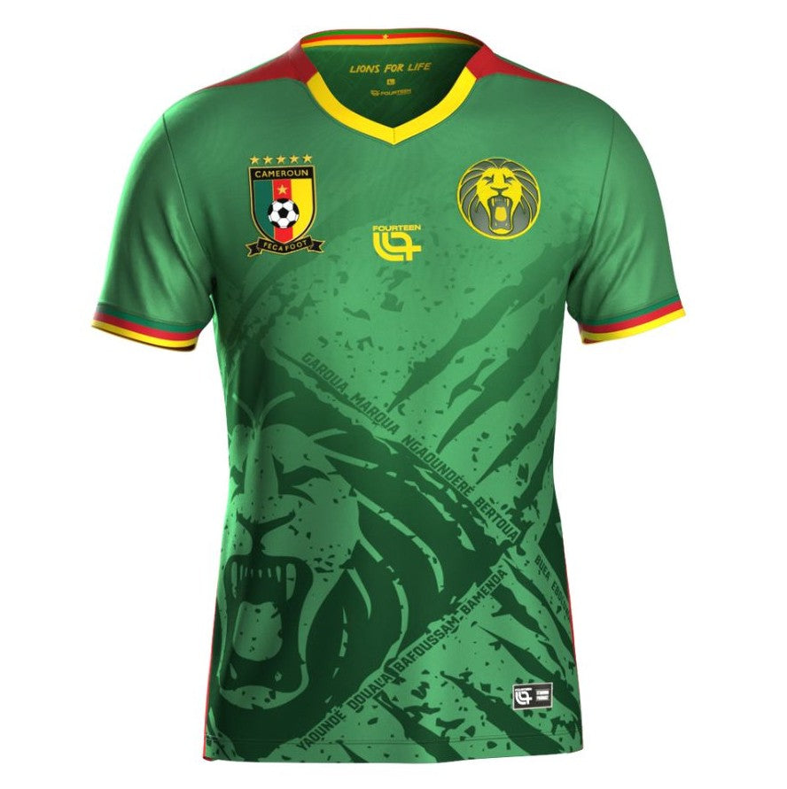 New Cameroon Cameroun Home Soccer Jersey 2025/2026 Men Adult