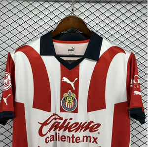 New Chivas Guadalajara CD Home Soccer Jersey 2023/2024 Men Adult Mexico League