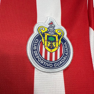 New Chivas Guadalajara CD Home Soccer Jersey 2024/2025 Men Adult Mexico League