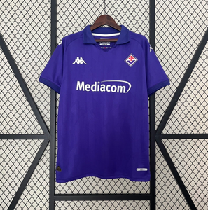 New Fiorentina Home Soccer Football Jersey 2024/2025 Men Adult Fan Version