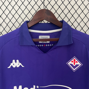 New Fiorentina Home Soccer Football Jersey 2024/2025 Men Adult Fan Version