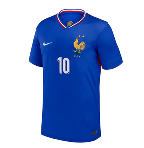 New France Home Soccer Jersey EURO 2024 Men Adult MBAPPE #10