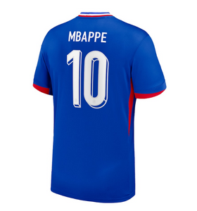New France Home Jersey EURO 2024 Men Adult MBAPPE #10