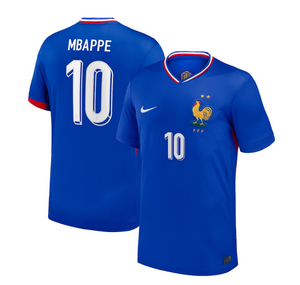 New France Home Jersey EURO 2024 Men Adult MBAPPE #10