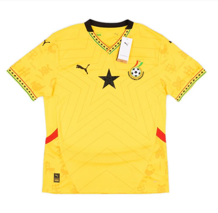 New Ghana Away Soccer Jersey 2024/2025 Men Adult Fan Version