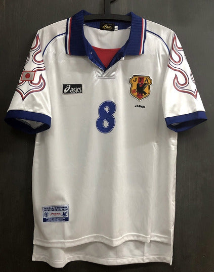 Retro Japan Away Soccer Jersey World Cup 1998 Men Adult