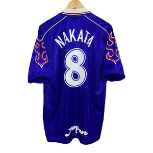 Retro Japan Home Soccer Jersey World Cup 1998 Men Adult NAKATA #8