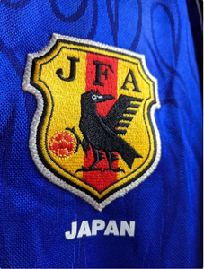 Retro Japan Home Long Sleeve Soccer Jersey World Cup 1998 Men Adult