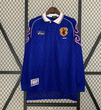 Load image into Gallery viewer, Retro Japan Home Long Sleeve Soccer Jersey World Cup 1998 Men Adult
