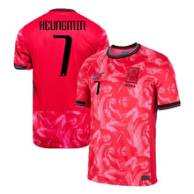 Load image into Gallery viewer, New South Korea Home Soccer Jersey 2024/2025 Men Adult HEUNGMIN #7 SON
