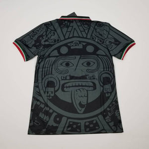 Retro Mexico Third Black World Cup 1998 Soccer Jersey Men Adult